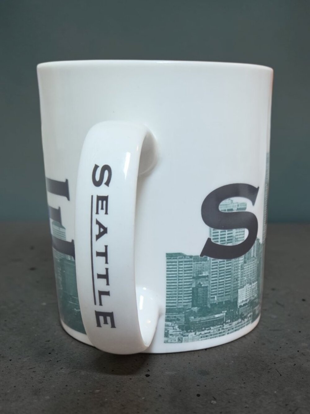 Starbucks Skyline Series Seattle Barista Series One Large Mug 2002